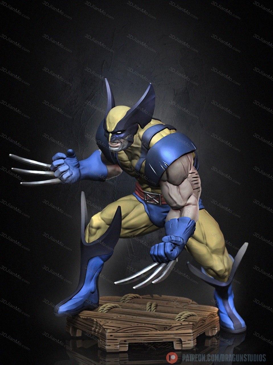 Dragun Studios 漫威 金钢狼