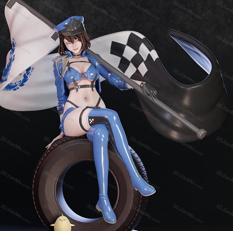 NYMPHA 3D 碧蓝航线 巴尔的摩