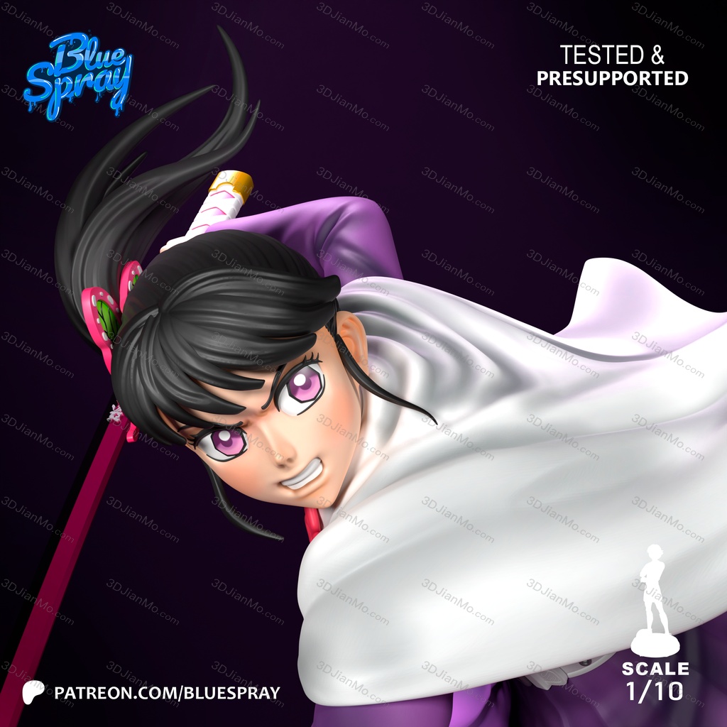 Blue Spray 鬼灭之刃 栗花落香奈乎