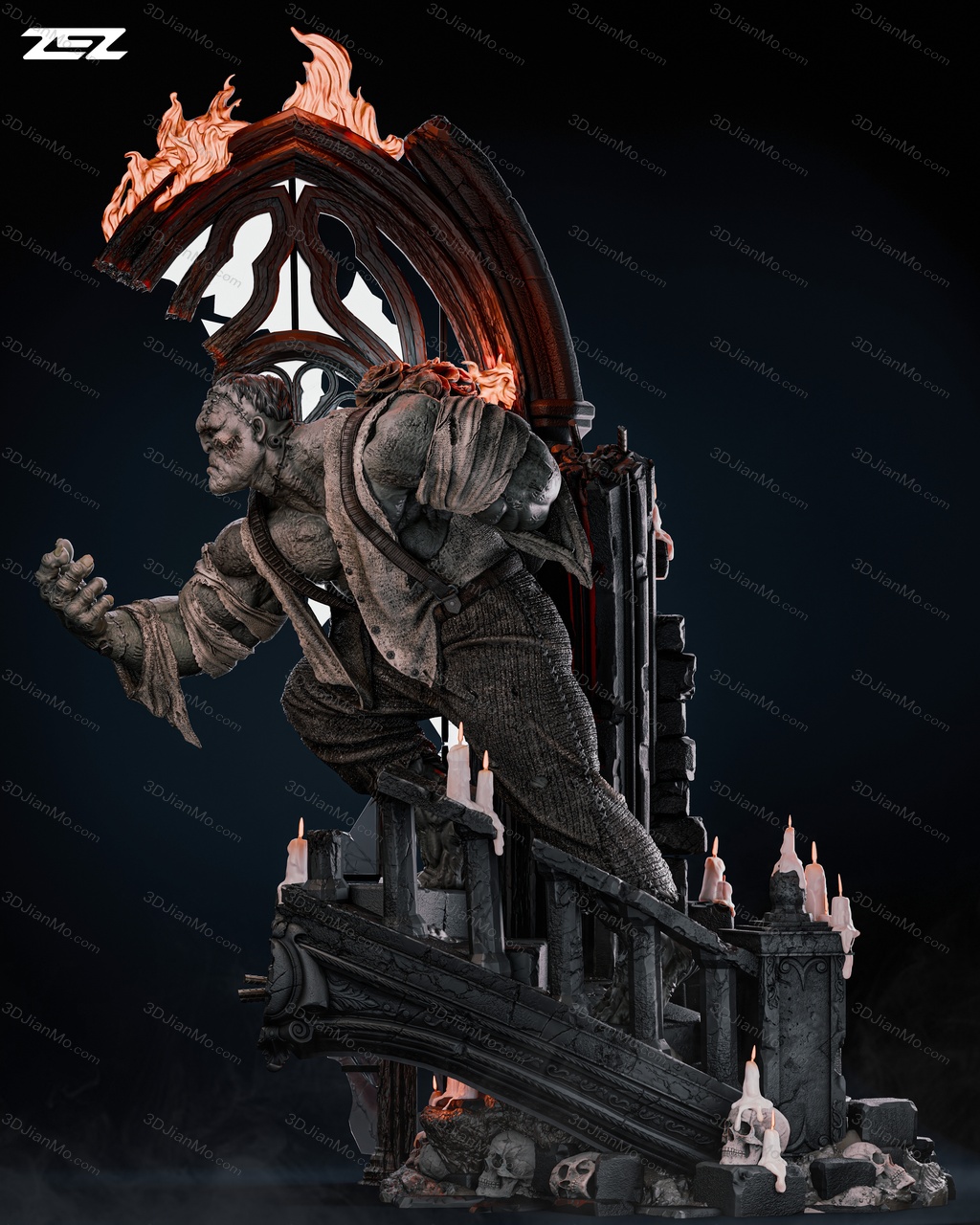 ZEZ STUDIOS 科学怪人 弗兰肯斯坦