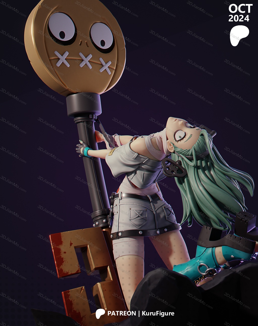 Kuru Figure 罪恶装备 雅芭