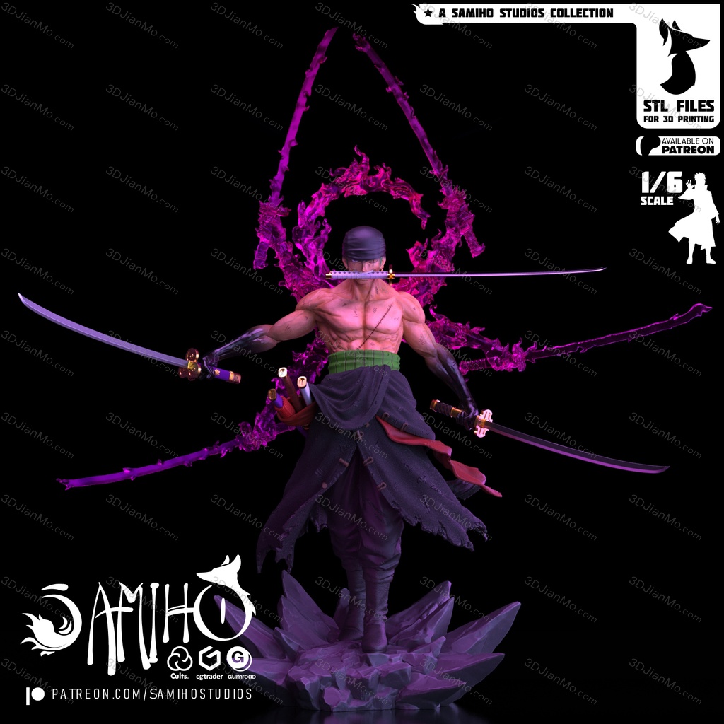 Samiho 海贼王 罗罗诺亚·索隆