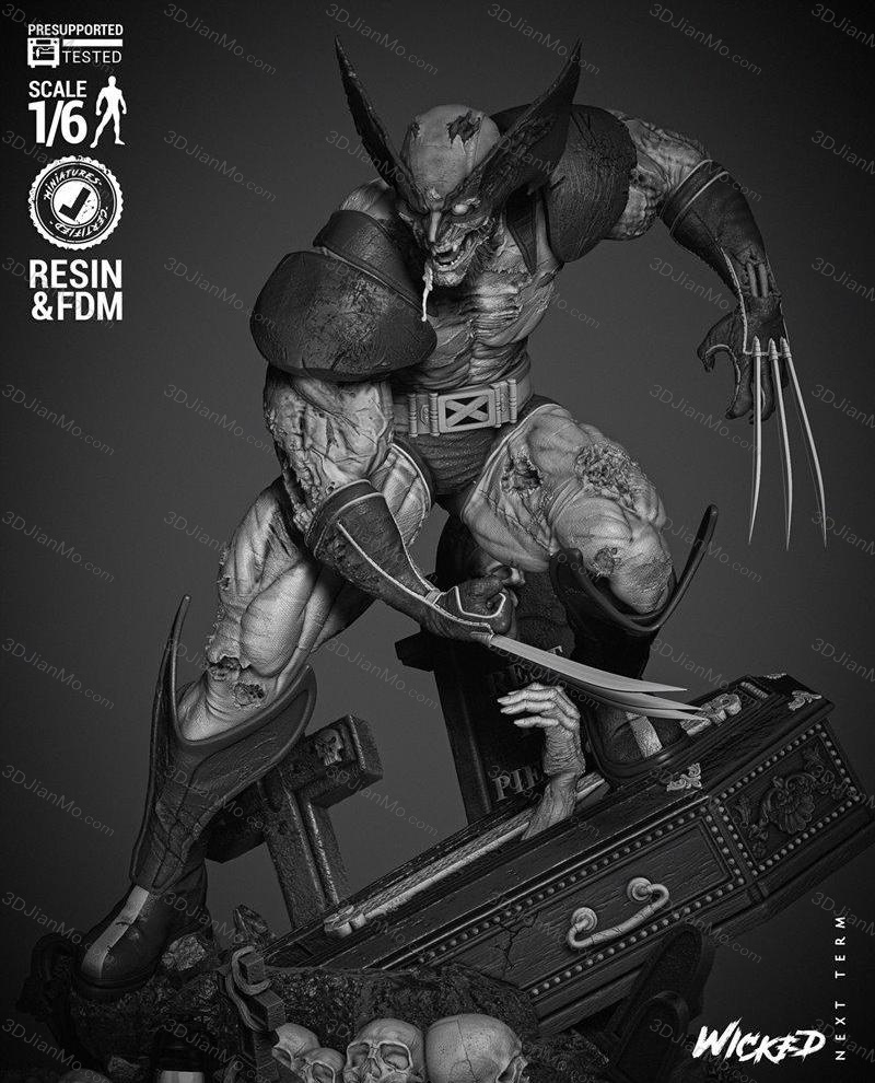 3DWicked 漫威 金钢狼