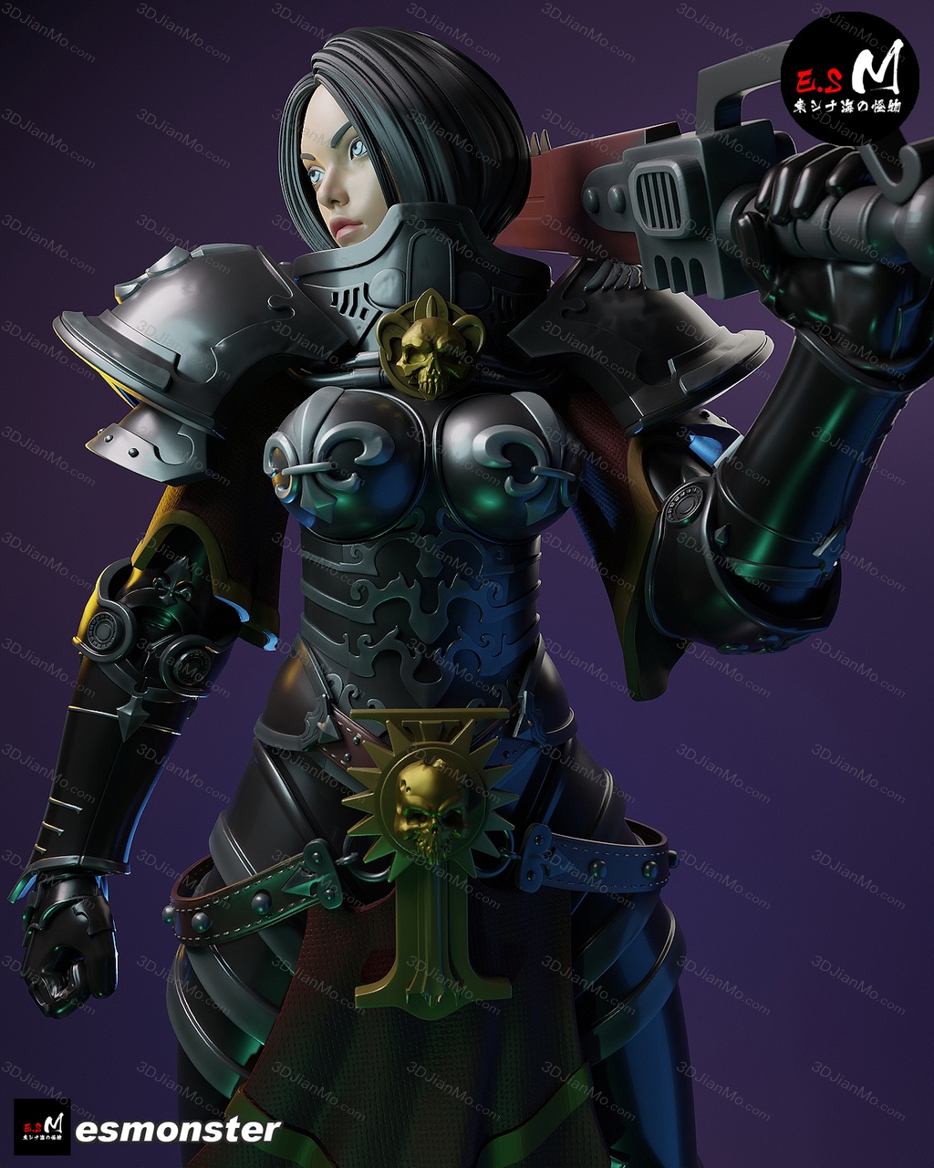 ESMonster 战锤K 战斗姐妹