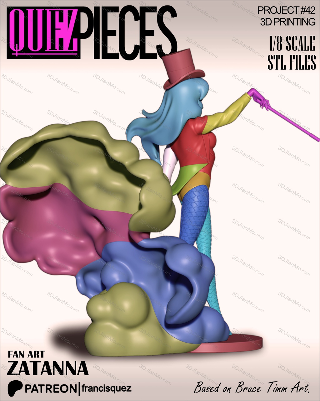 Francis Quez DC漫画 扎坦娜·扎塔拉