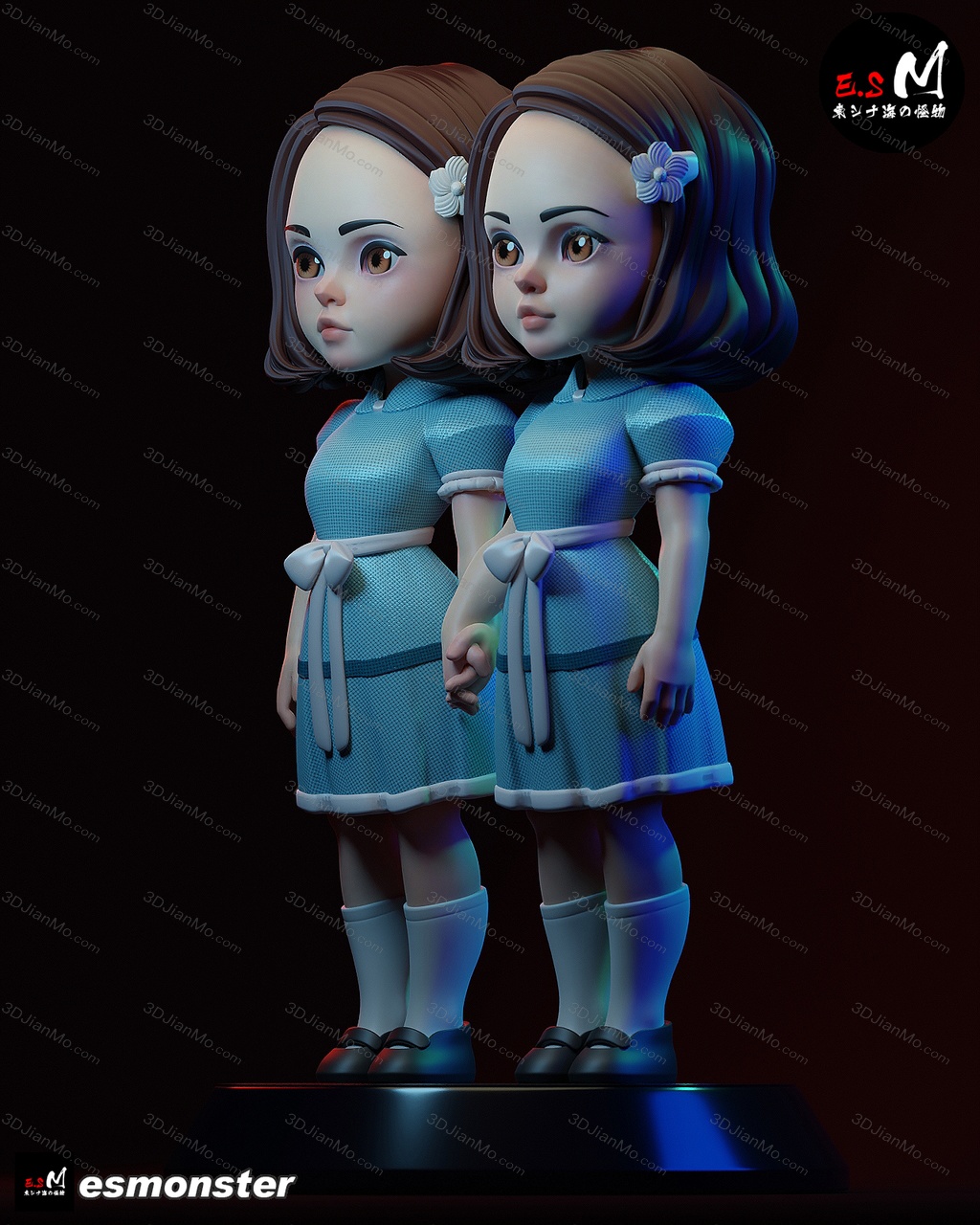 ESMonster 闪灵 双胞胎格雷迪姐妹