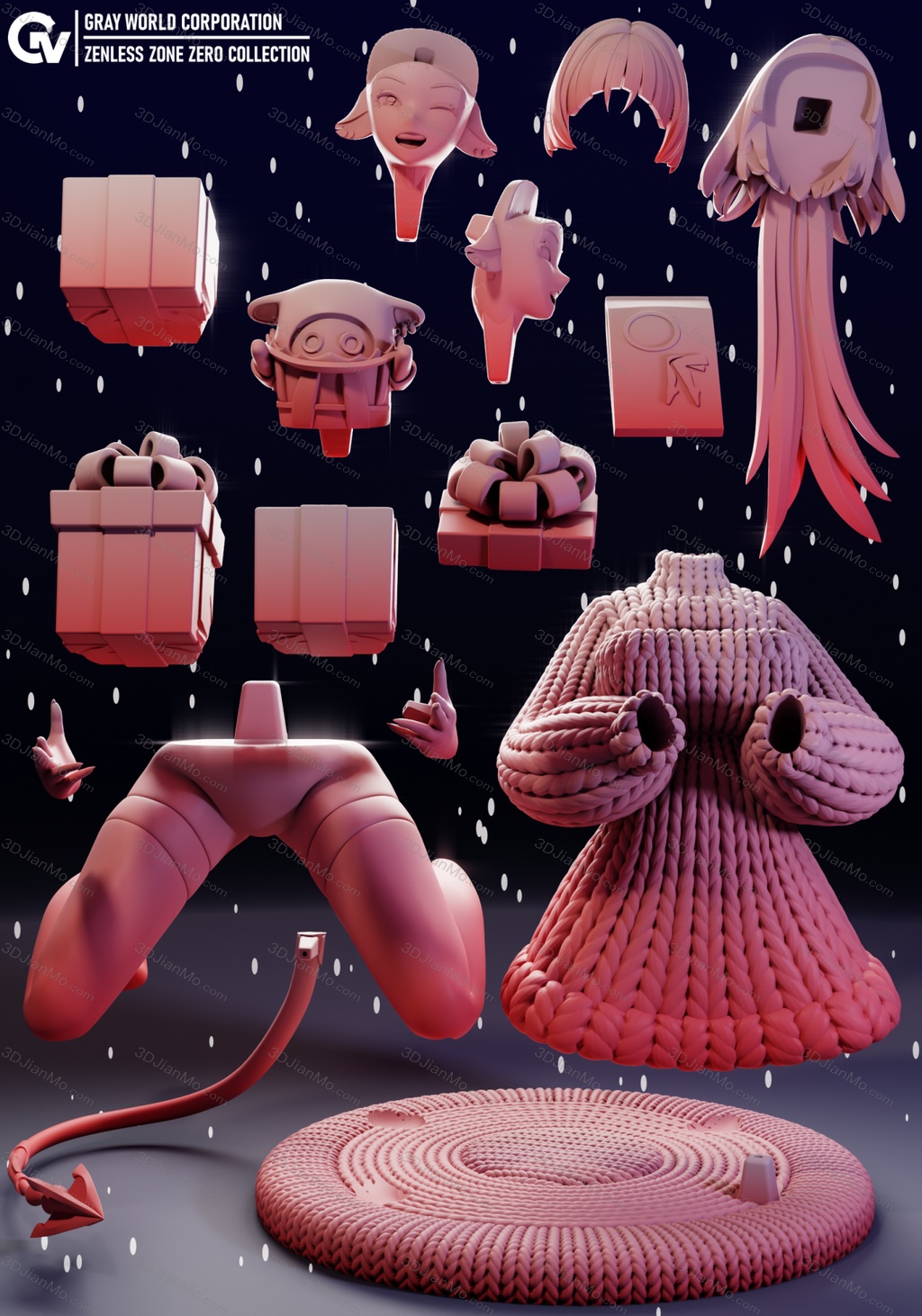 GrayWorld 绝区零 简·杜