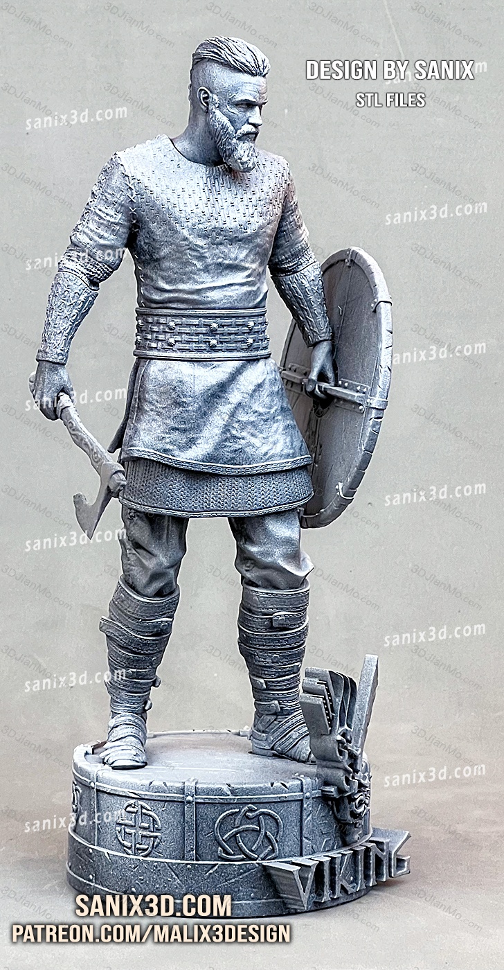 Sanix3d 维京传奇 拉格纳·洛德布洛克