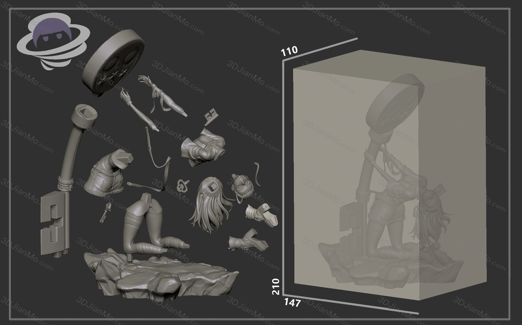 Kuru Figure 罪恶装备 雅芭