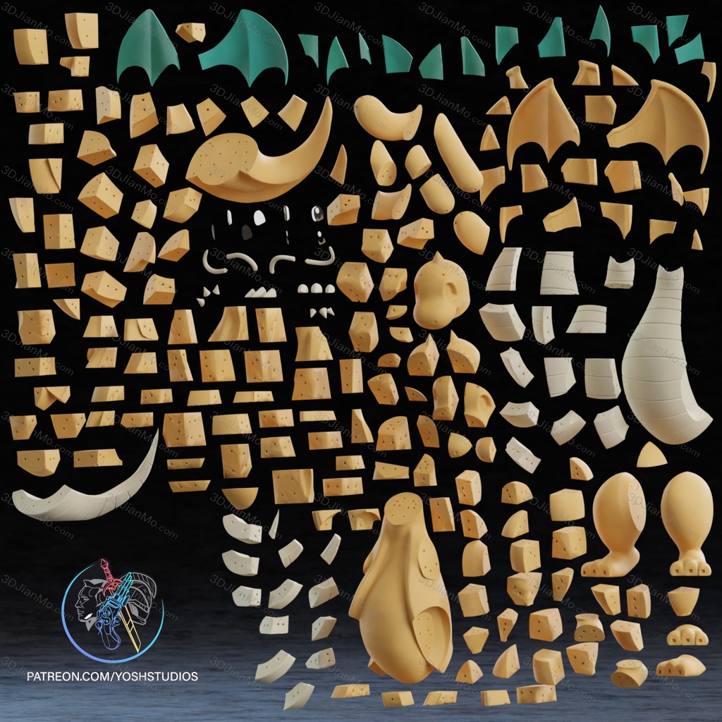 Yosh 神奇宝贝 快龙