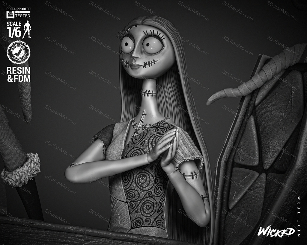 3DWicked 圣诞夜惊魂 杰克和莎莉