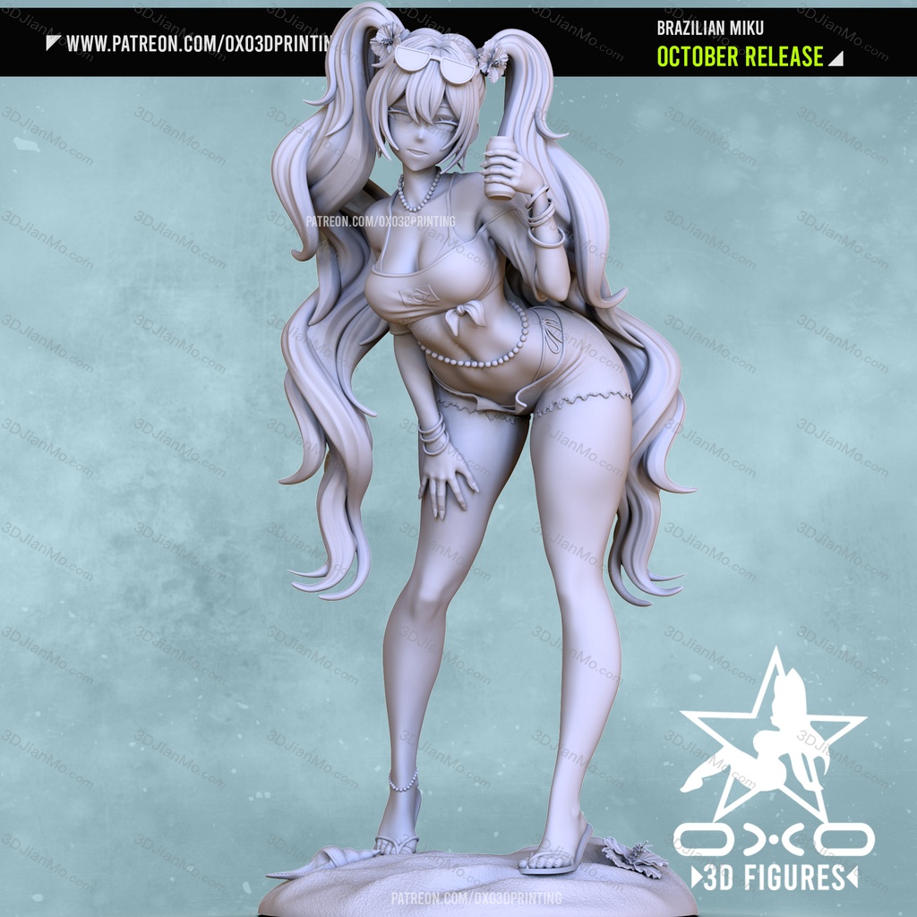 OXO3D 初音未来 巴西初音