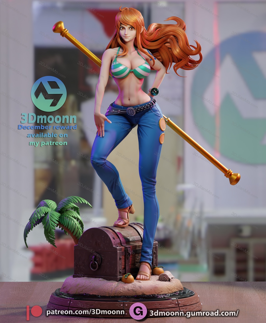 3Dmoonn 海贼王 娜美