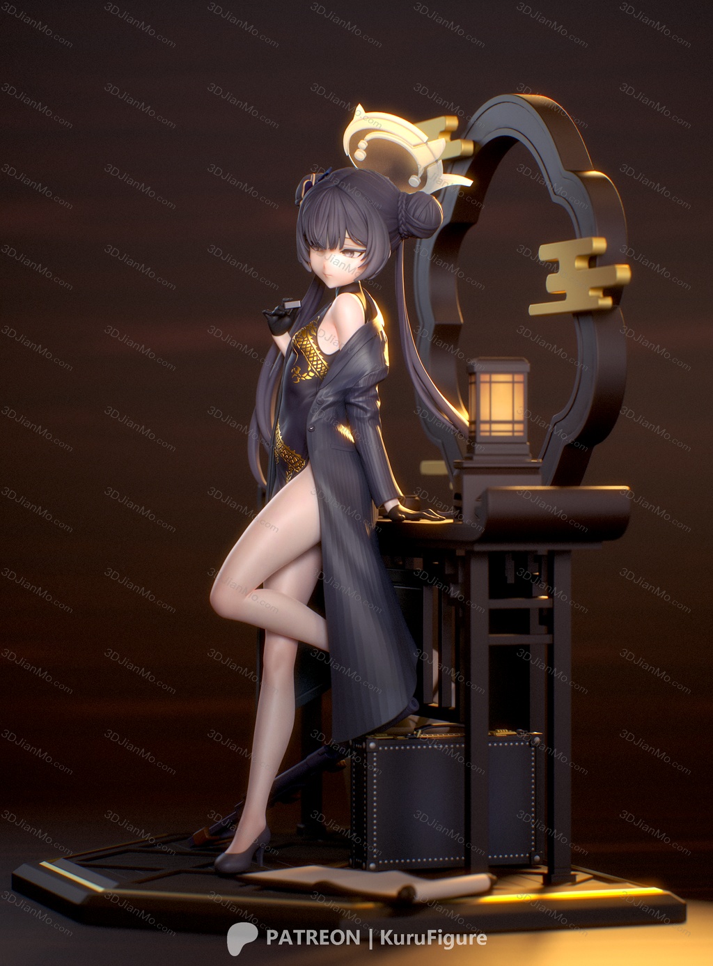 Kuru Figure 蔚蓝档案 龙华妃咲