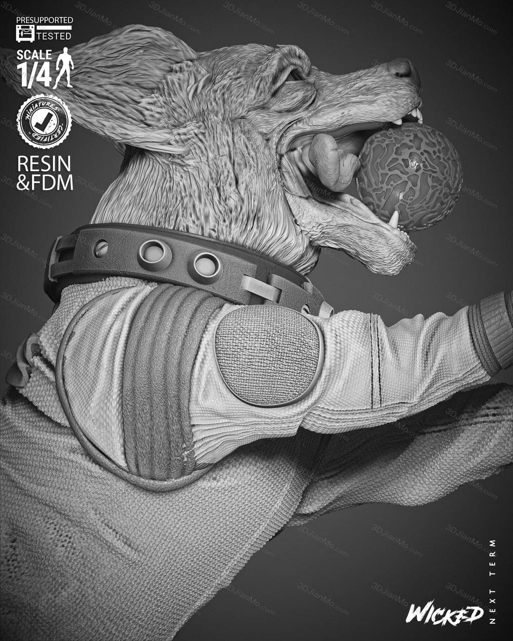 3DWicked 漫威 俄国太空狗科斯莫