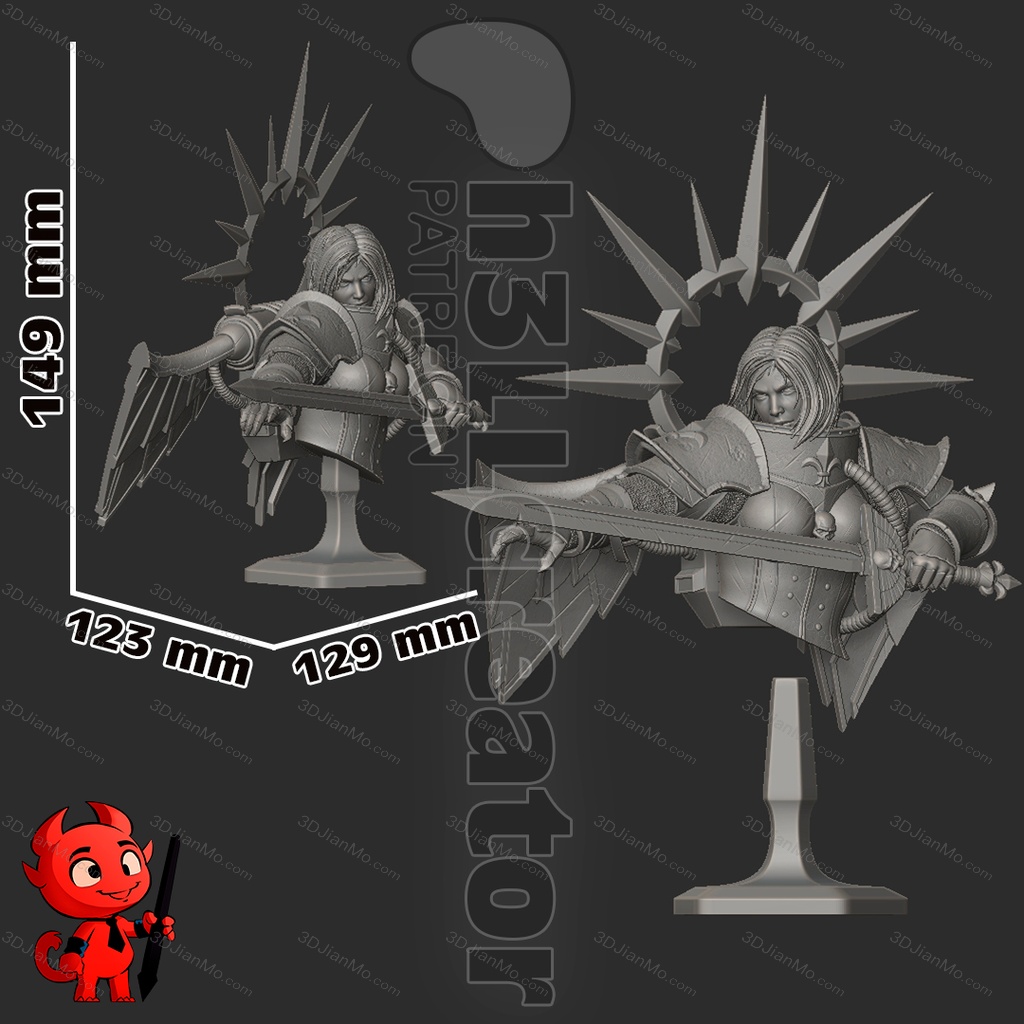 H3LL 战锤40k 圣人赛勒丝汀