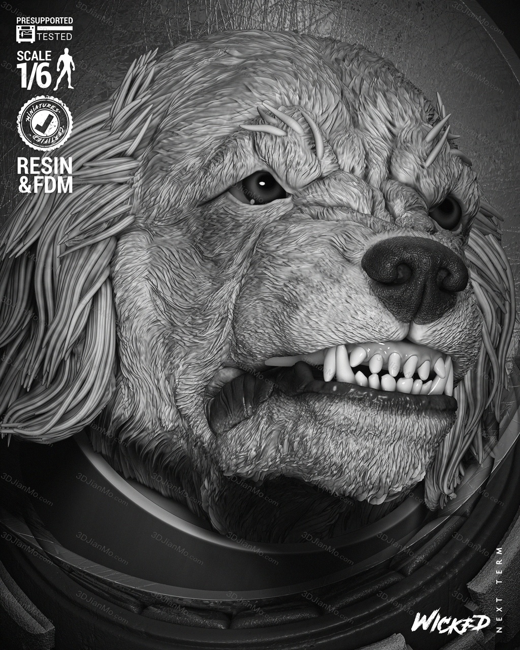 3DWicked 漫威 俄国太空狗科斯莫