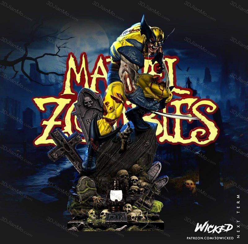 3DWicked 漫威 金钢狼