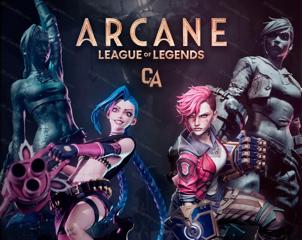 CA3D 英雄联盟 双城之战