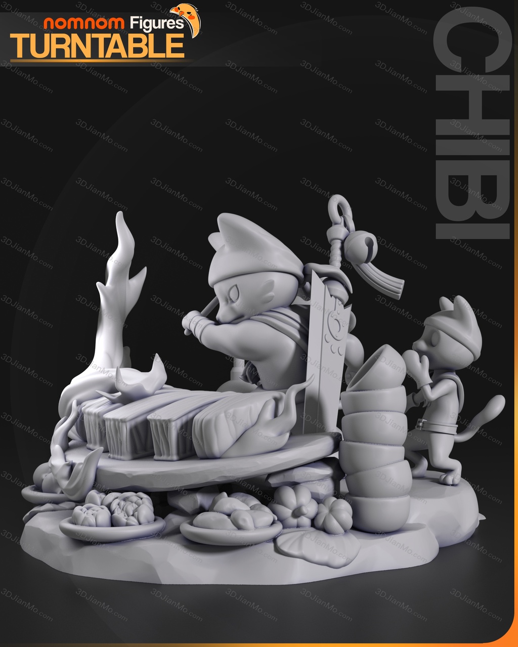 NomNom 怪物猎人 猫咪大厨