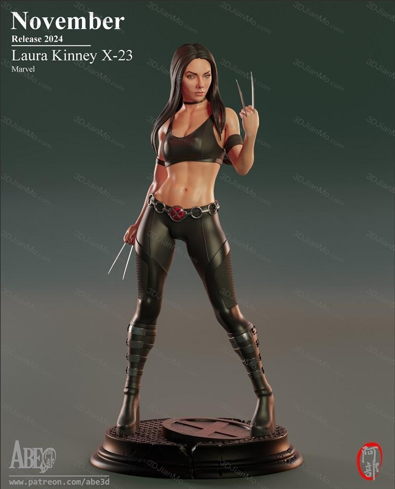 ABE3D 漫威 克隆人X-23