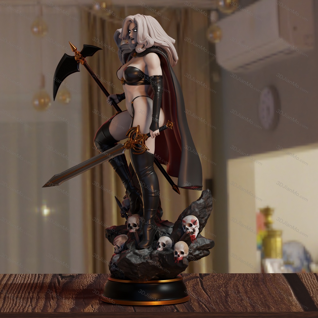 BrunoArt3D 死亡女神