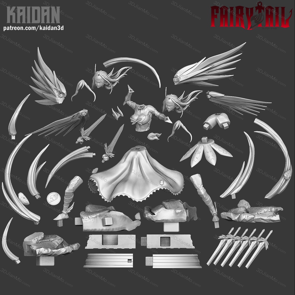 Kaidan 妖精的尾巴 艾尔莎·史卡雷特