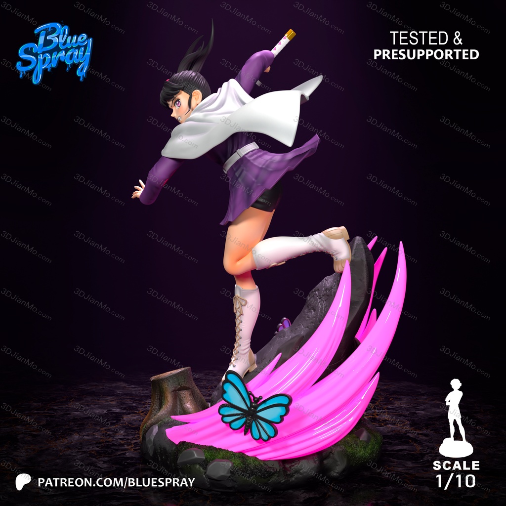 Blue Spray 鬼灭之刃 栗花落香奈乎