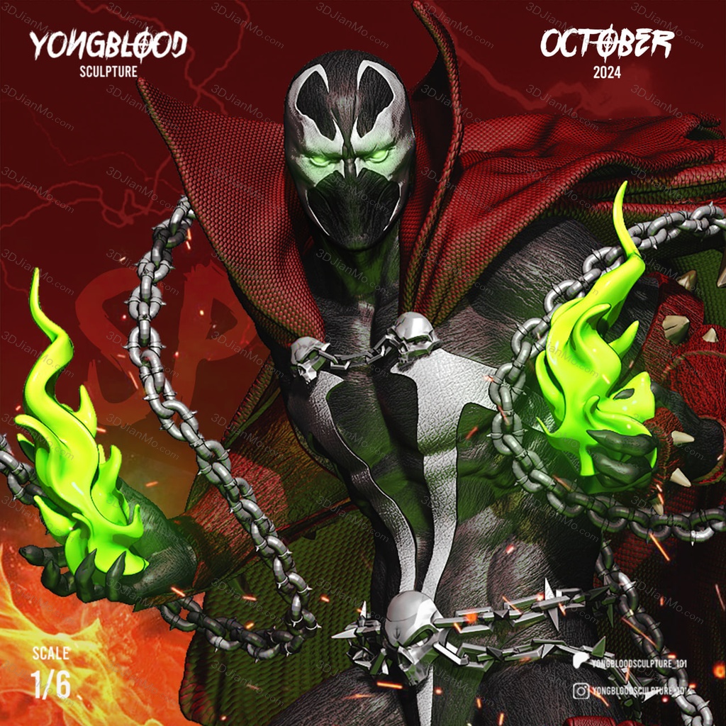 Yongblood Sculpture 再生侠