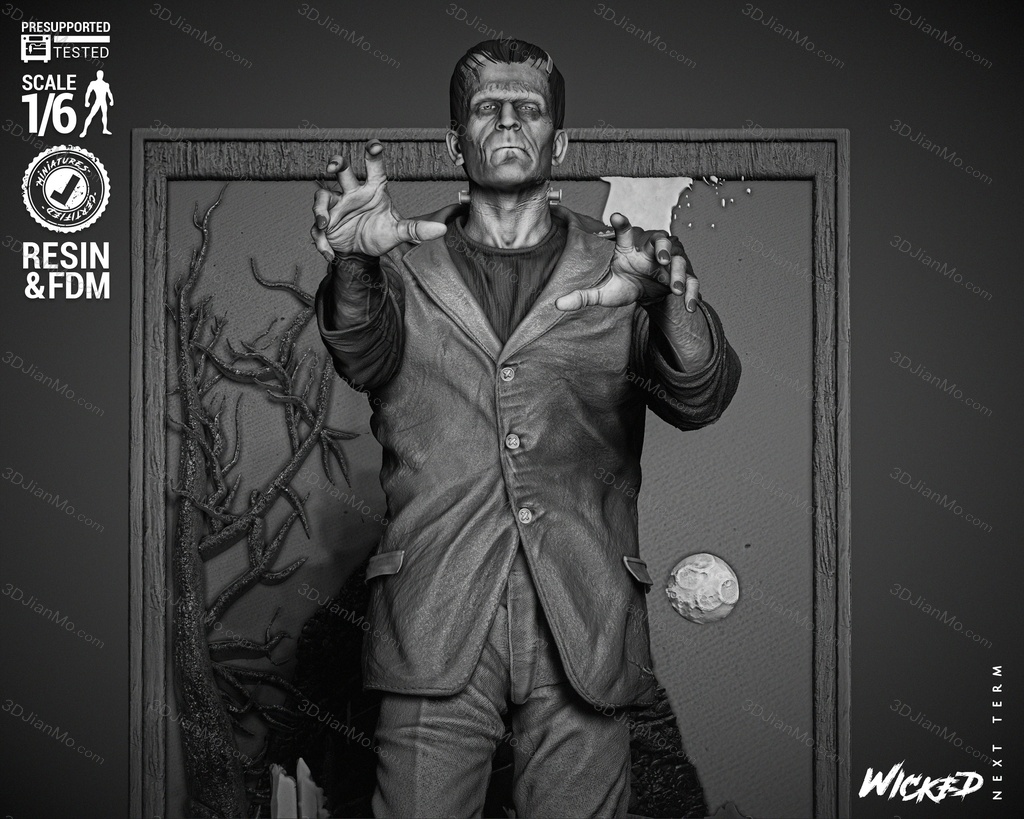 3DWicked 科学怪人 弗兰肯斯坦