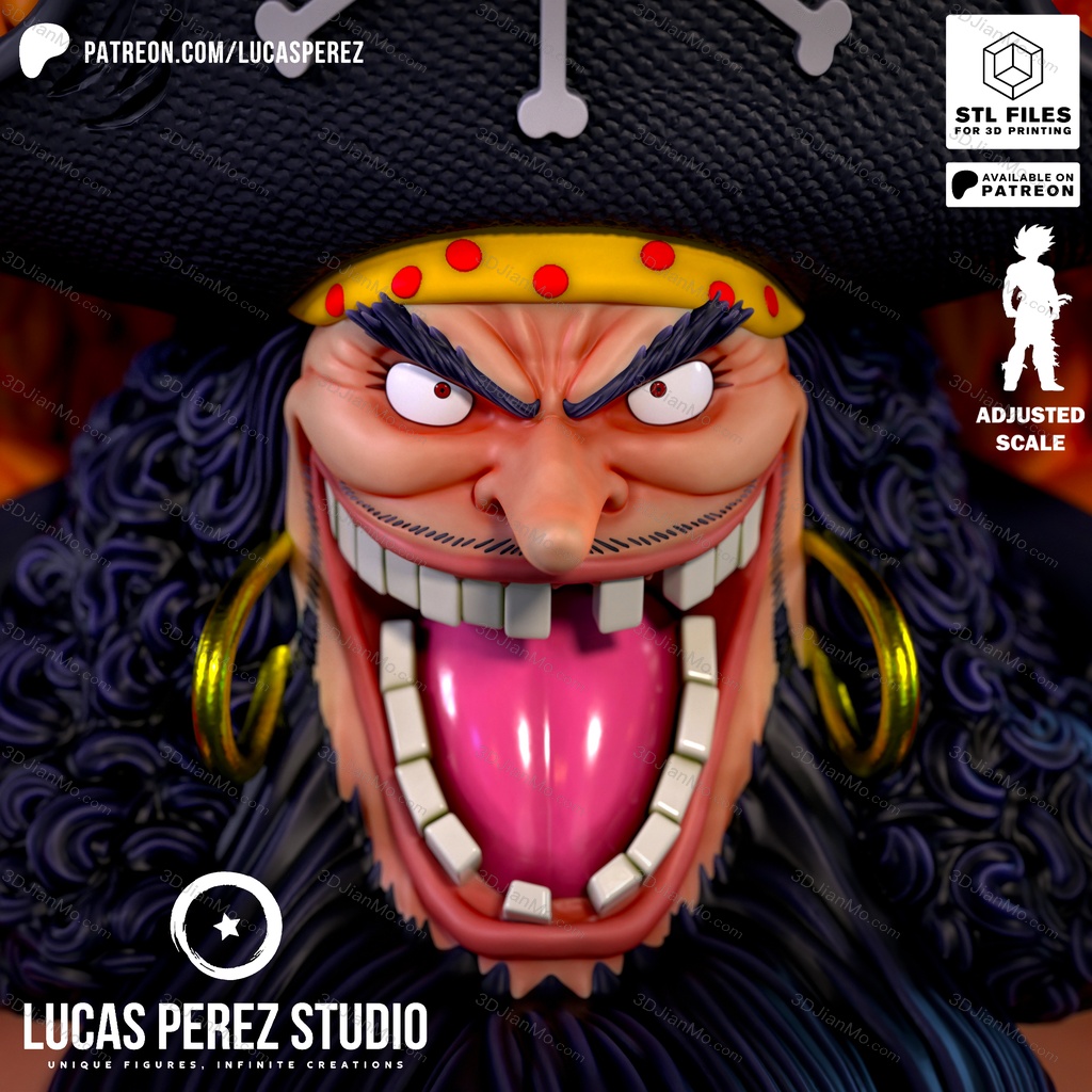 Lucas Perez 海贼王 马歇尔·D·蒂奇