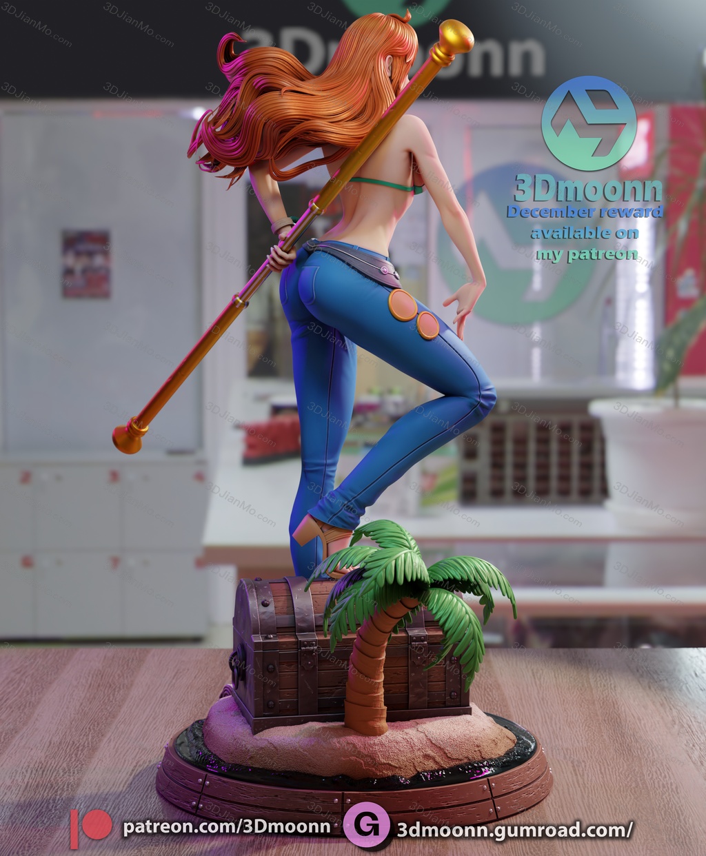 3Dmoonn 海贼王 娜美