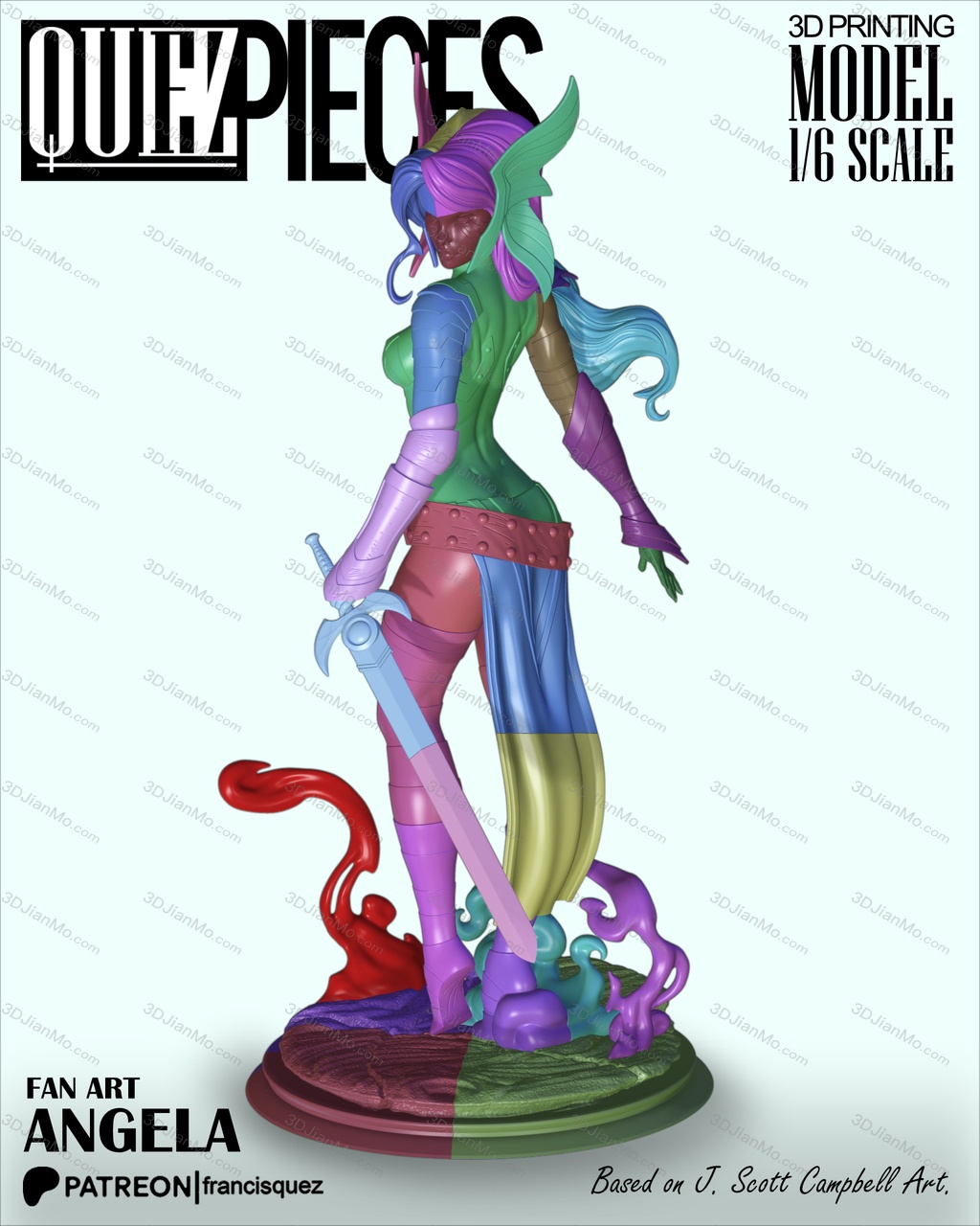 Francis Quez 漫威 安吉拉