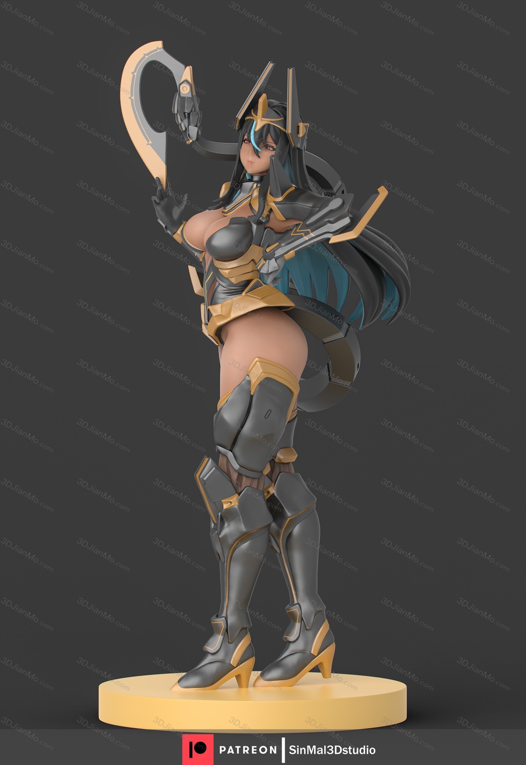 Sin3Dstudio 妮姬:胜利女神 茵蒂维利亚