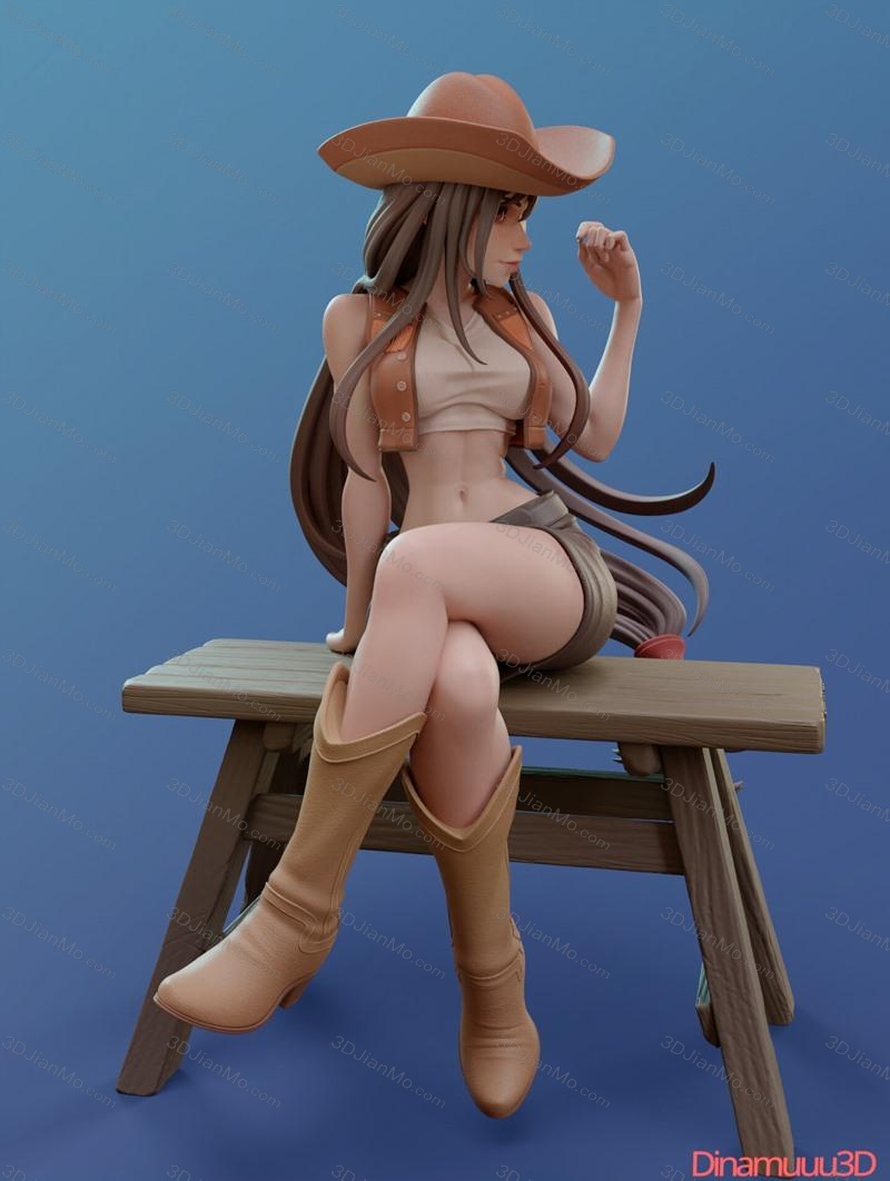 Dinamuuu 3D 最终幻想 蒂法·洛克哈特