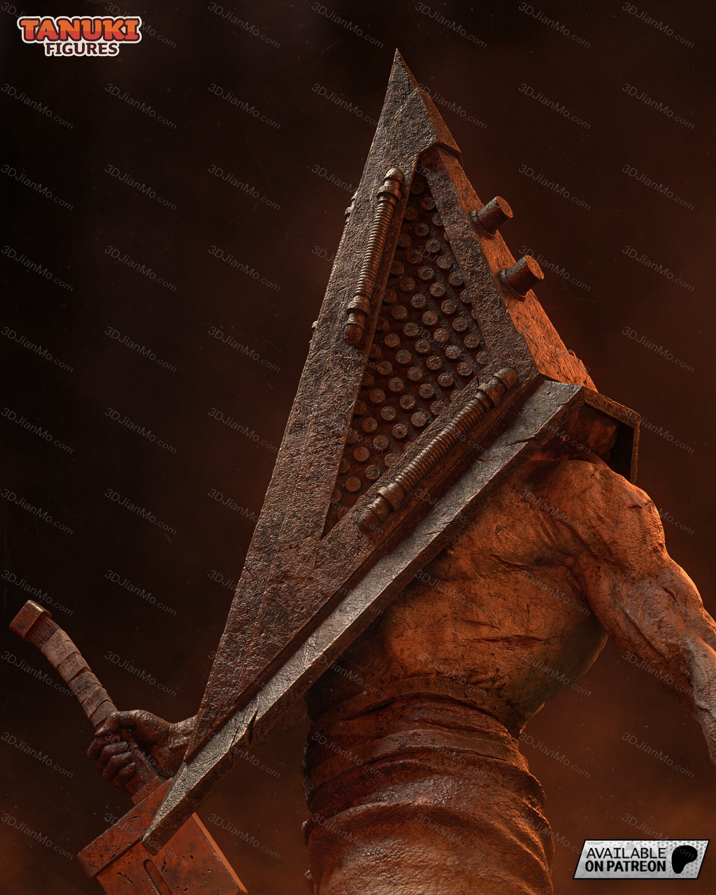 Tanuki Figures 寂静岭 三角头