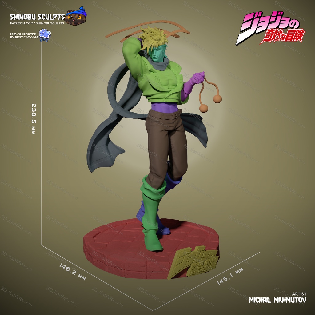 Shinobu Sculpts JOJO的奇妙冒险 乔瑟夫·乔斯达