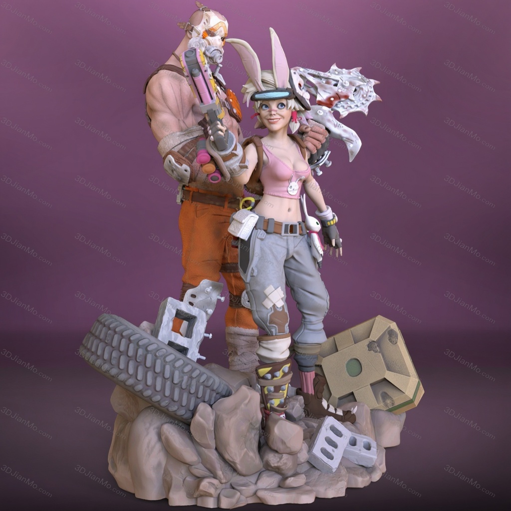 OXO3D 无主之地 缇娜