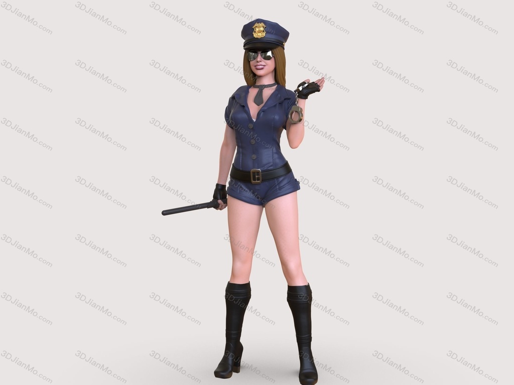 Artifex3d 女警察