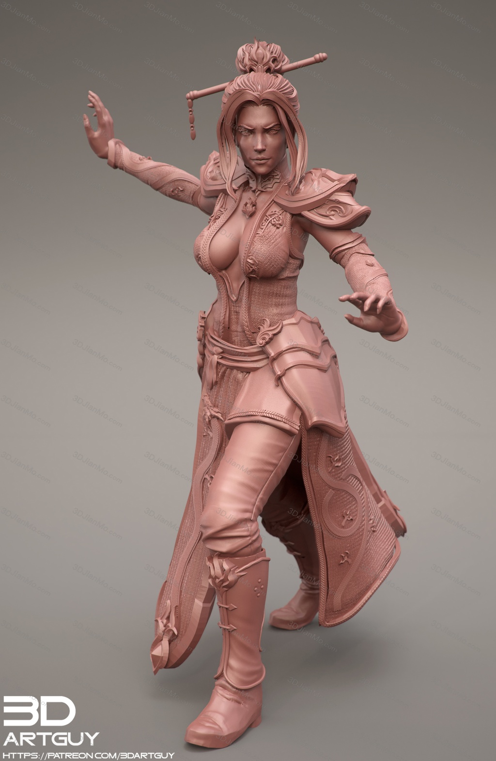 3DArtGuy 火龙女王