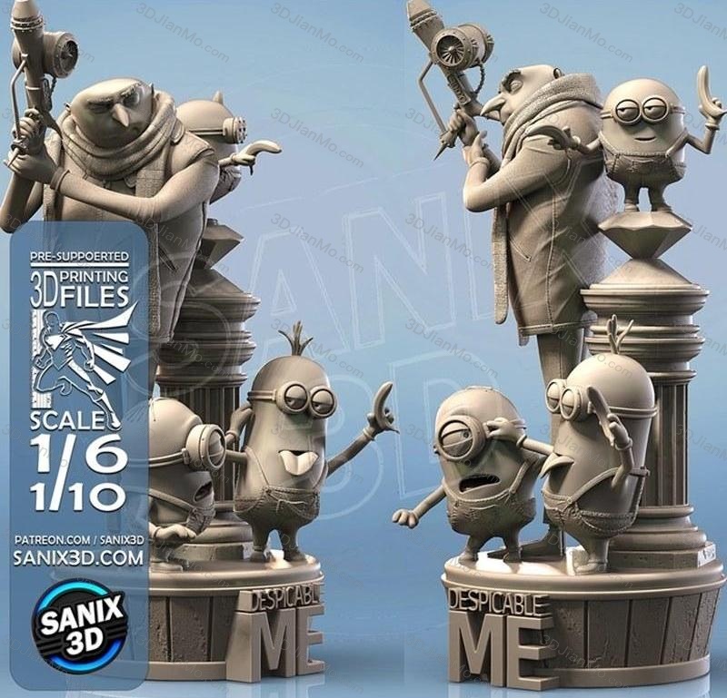 Sanix3d 神偷奶爸