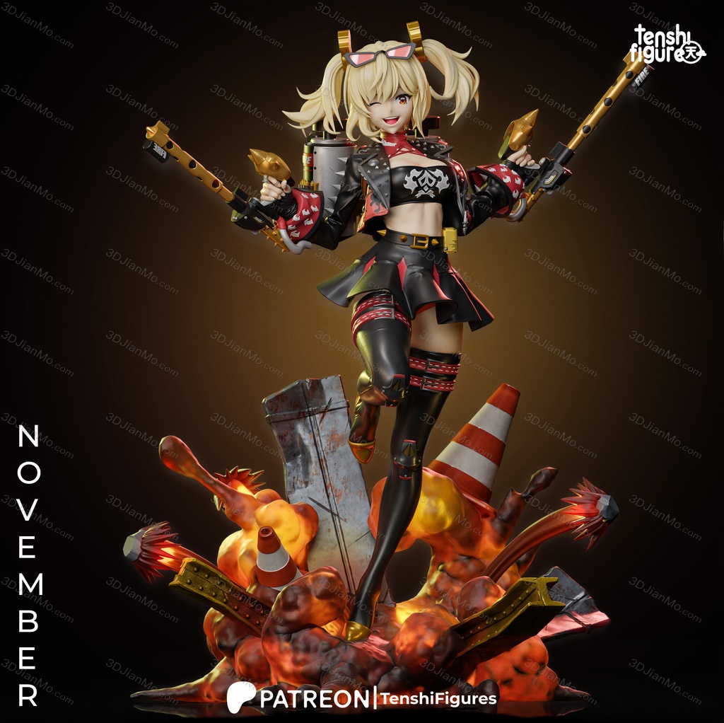 Tenshi Figures 绝区零 柏妮思·怀特