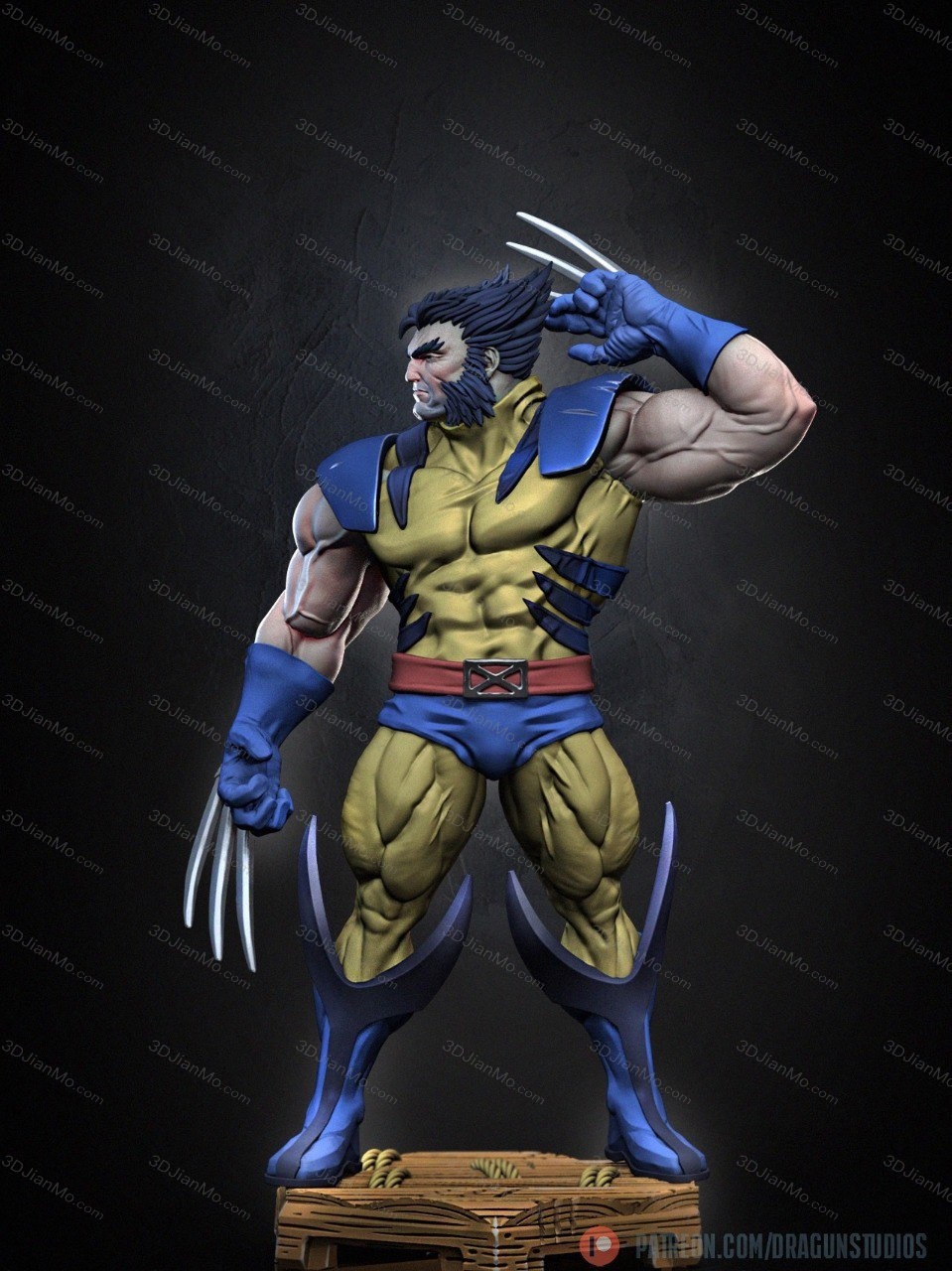 Dragun Studios 漫威 金钢狼