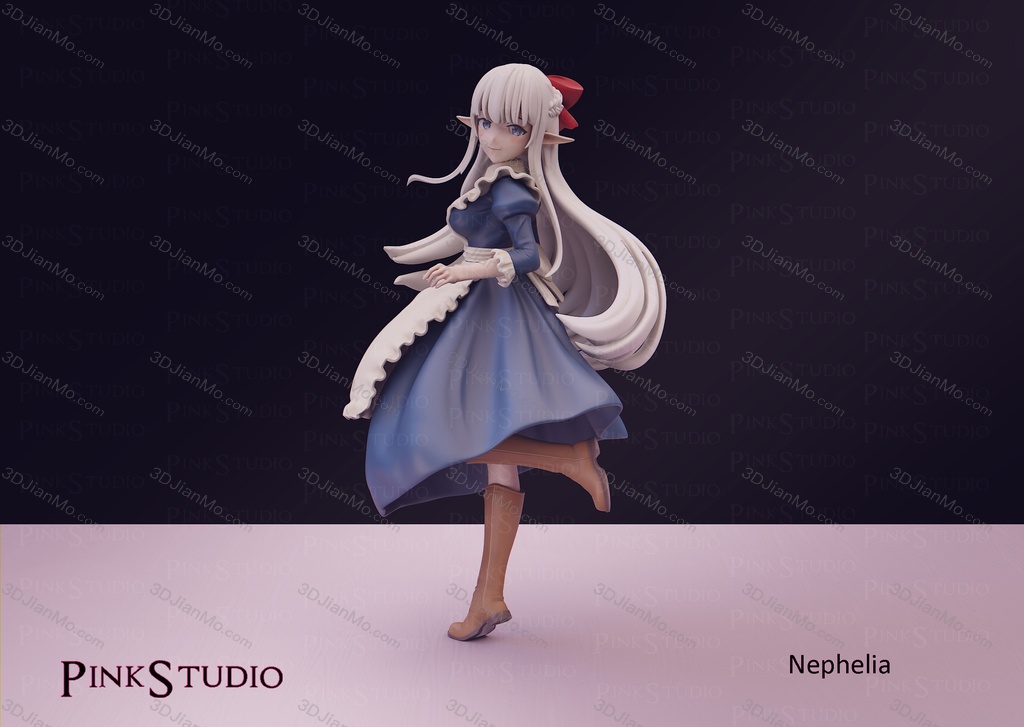 Pink Studio 身为魔王的我娶了奴隶精灵为妻 涅菲利亚