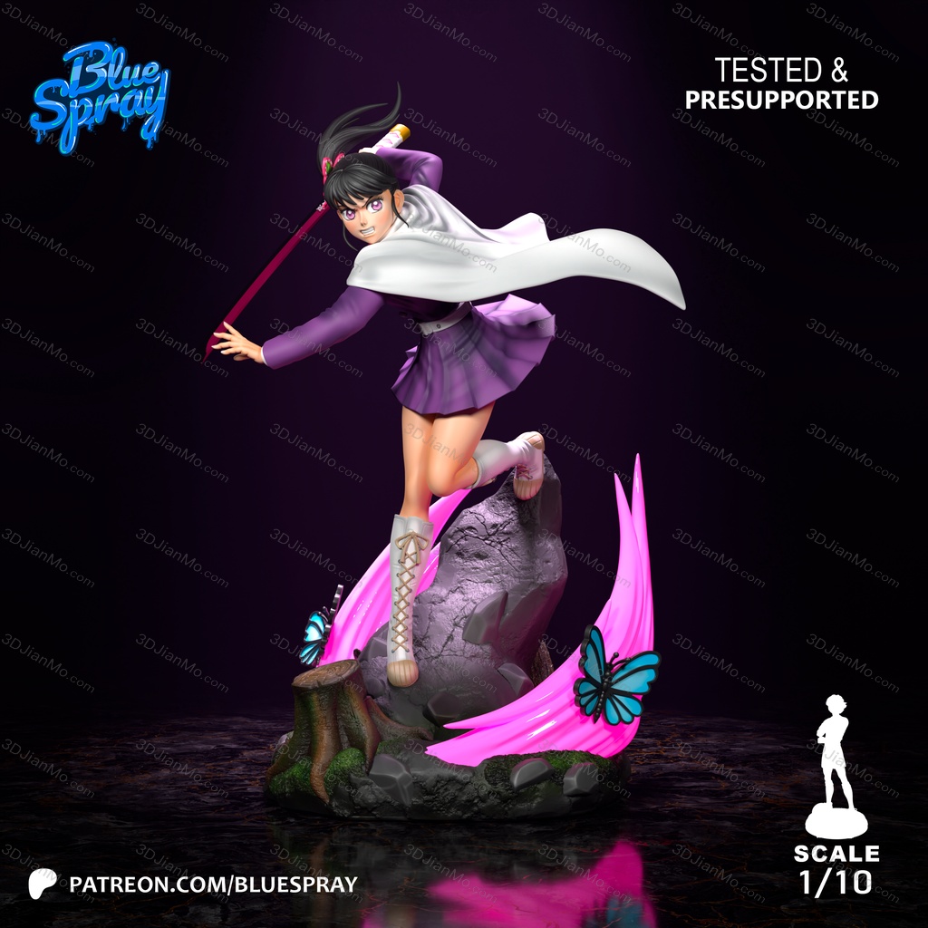 Blue Spray 鬼灭之刃 栗花落香奈乎