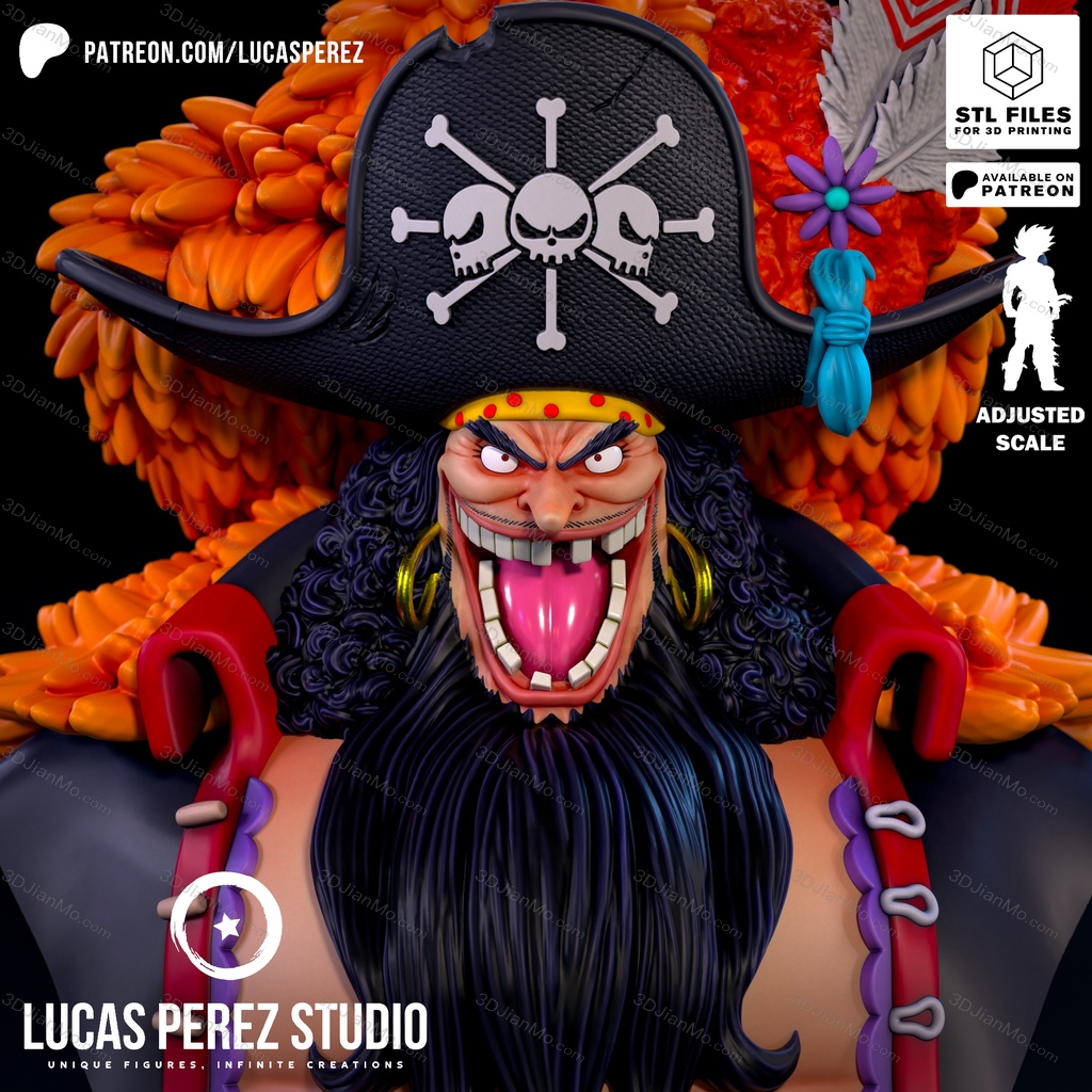 Lucas Perez 海贼王 马歇尔·D·蒂奇