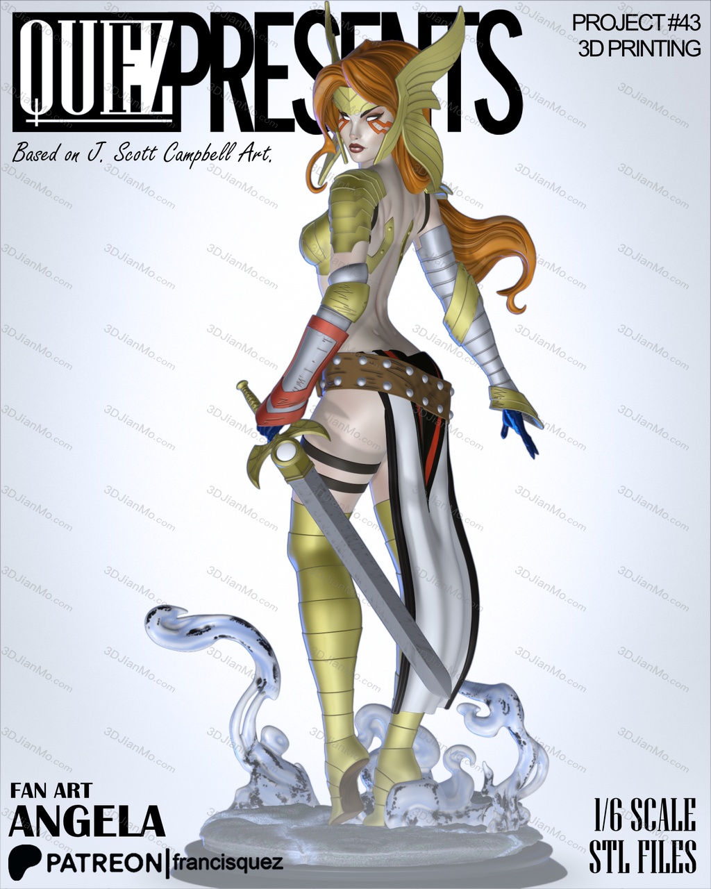 Francis Quez 漫威 安吉拉