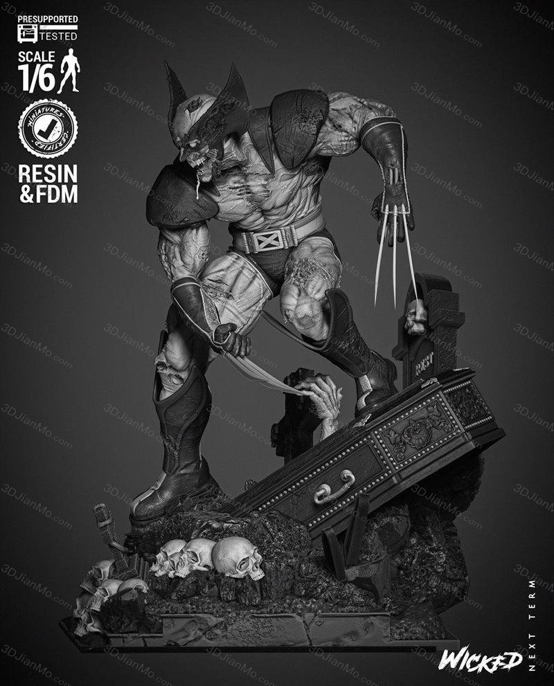 3DWicked 漫威 金钢狼