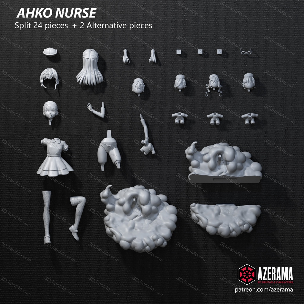 Azerama 超喜欢你的100个女朋友 Ahko