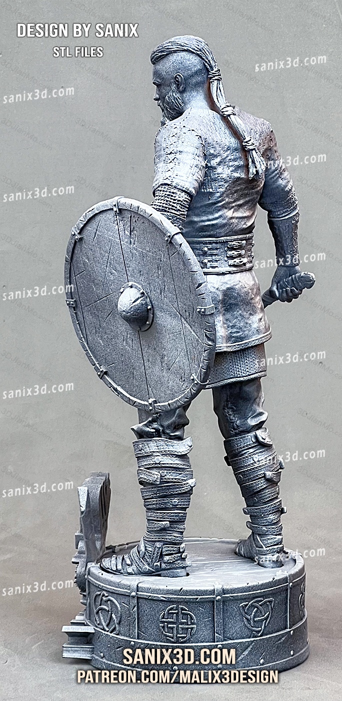 Sanix3d 维京传奇 拉格纳·洛德布洛克